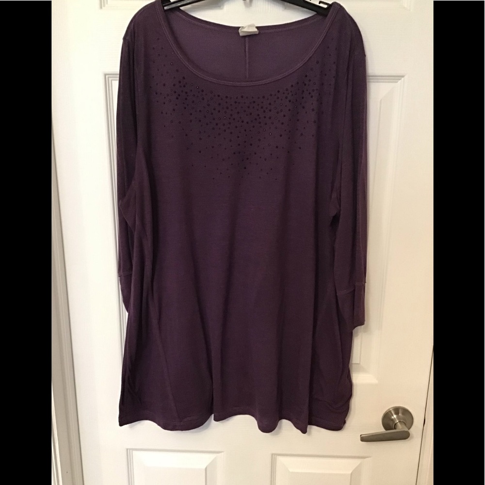 Plus Size Pennington’s D/C Jeans Long sleeve tunic style top